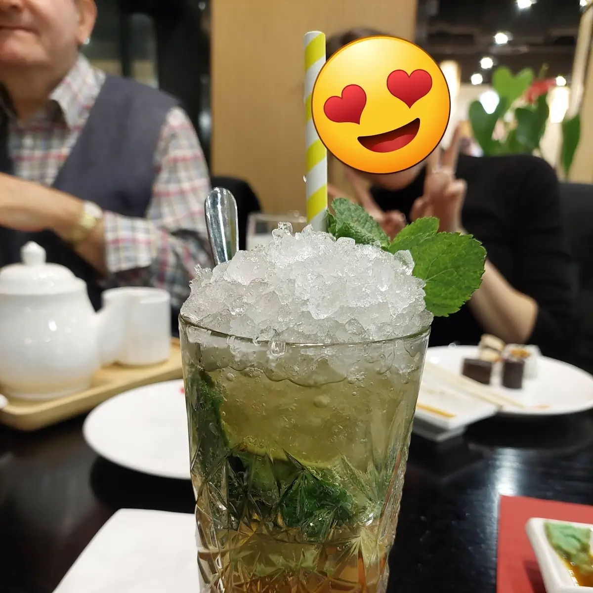 Vietnamese Lemon Tee Basically a Alcohol Free Mojito