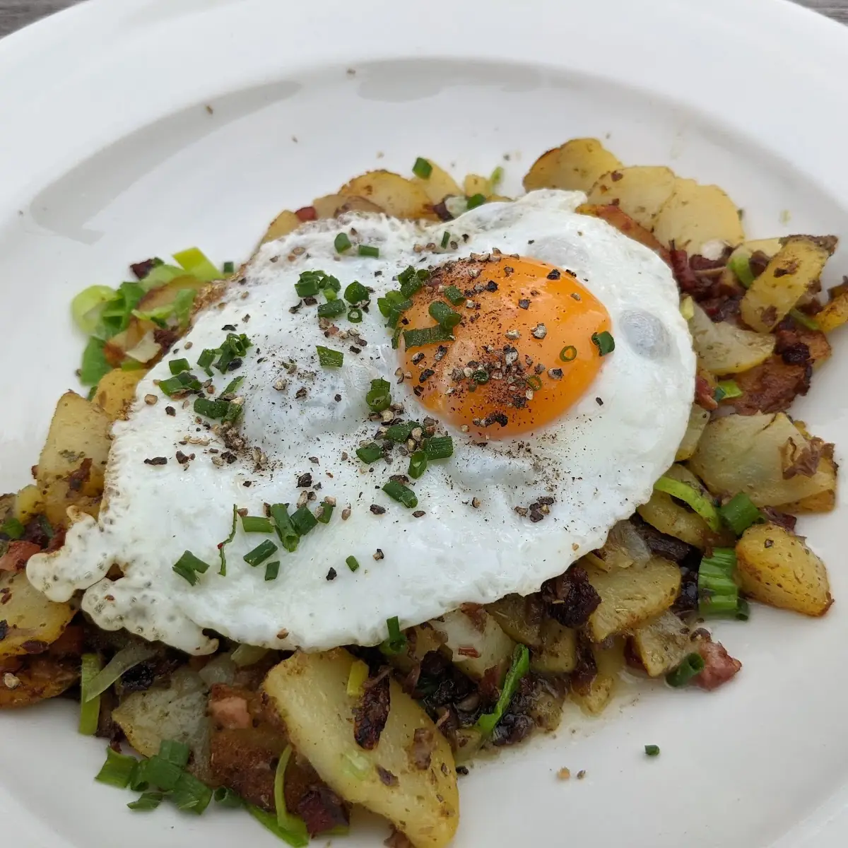 Vegetarisches Gemüsegröstl