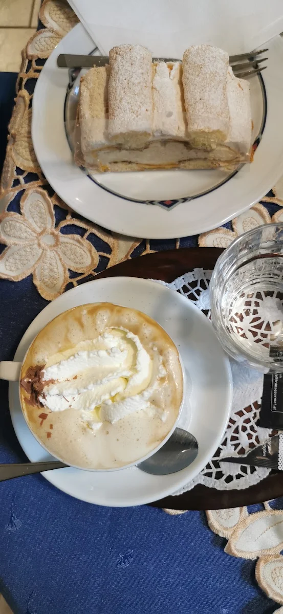 Cappuccino Mit Schlag