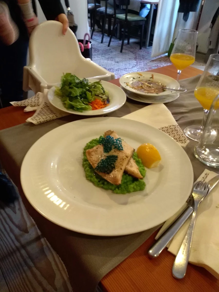 Forellenfilet Mit Beilage