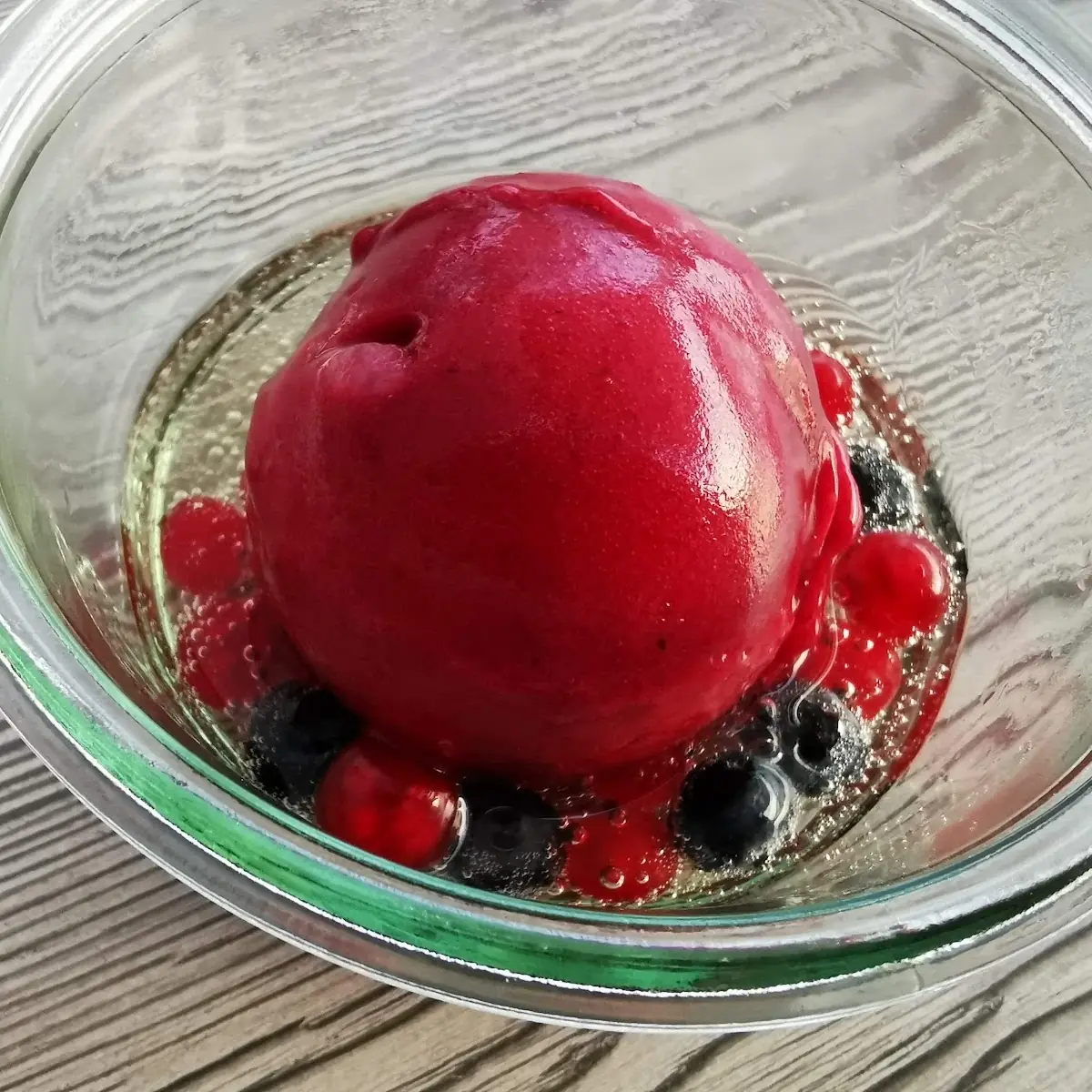 Beerensorbet