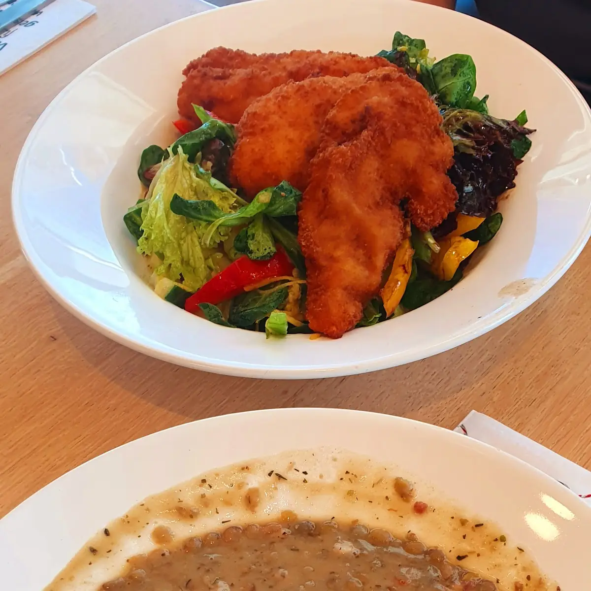 Specklinsen Mit Semmelknödel