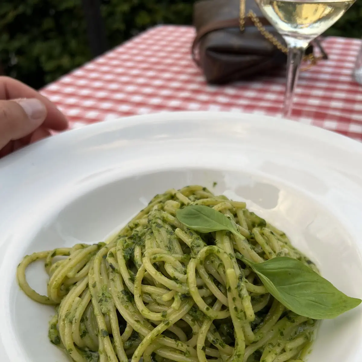 Spaghetti Mit Pesto