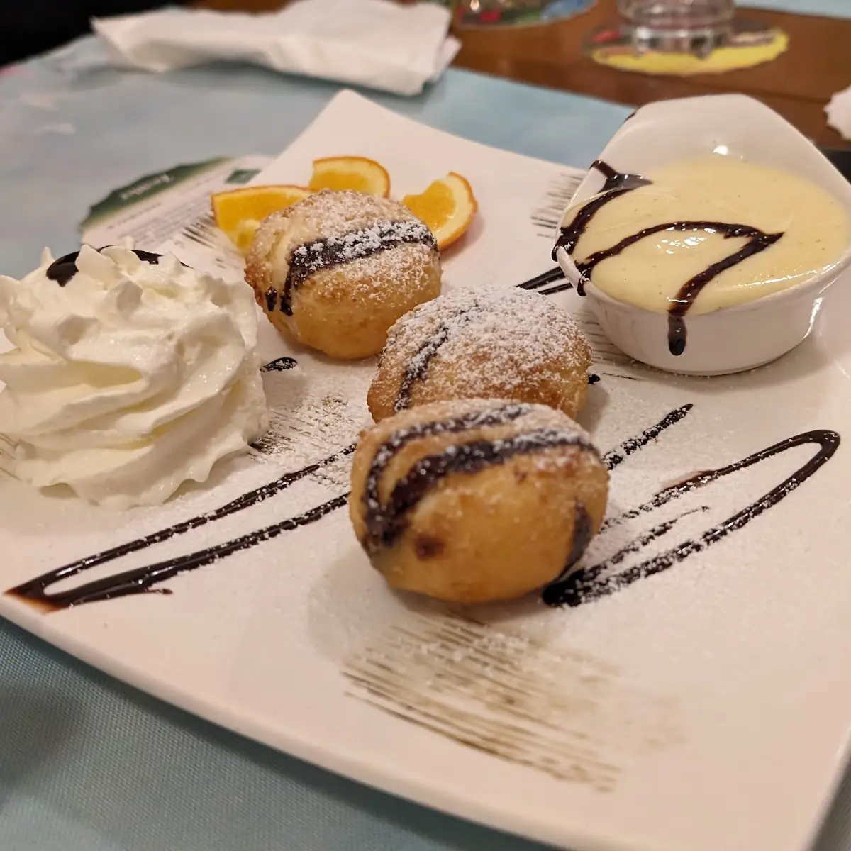 Gebackene Topfenknödel