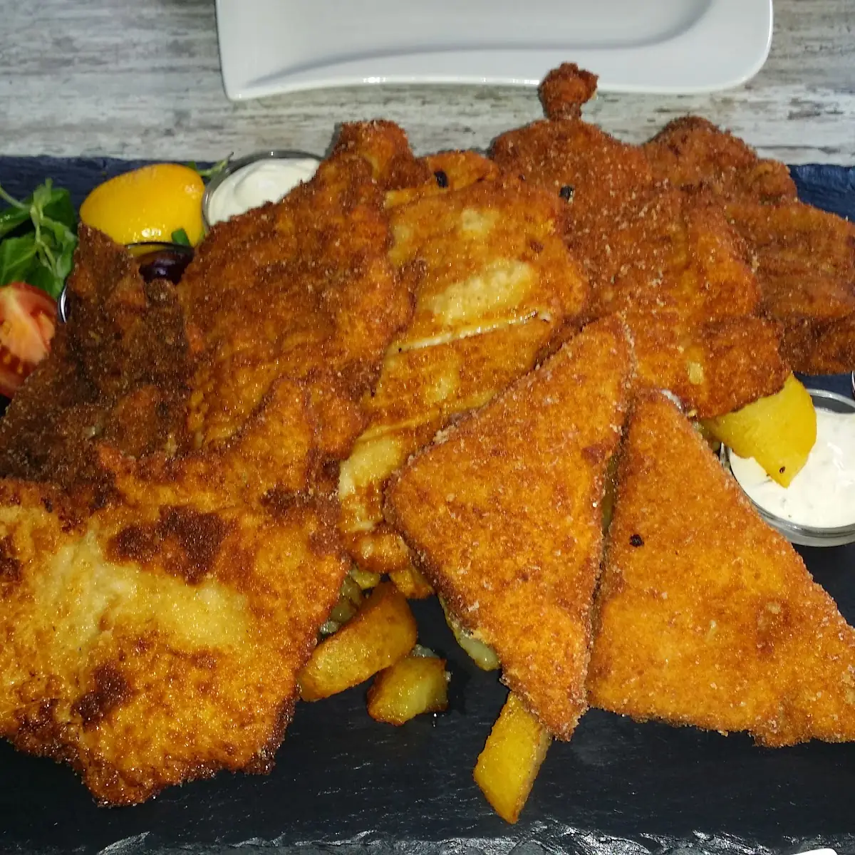 Schnitzelplatte