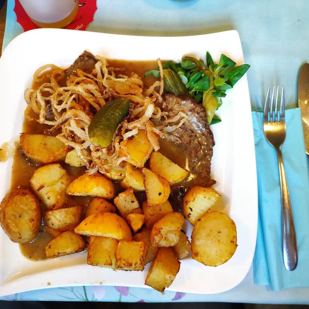 Zwiebelrostbraten