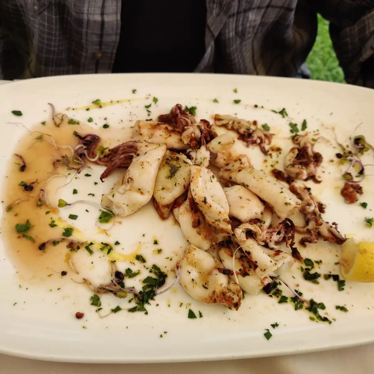 Calamari Tintenfisch Nigiri