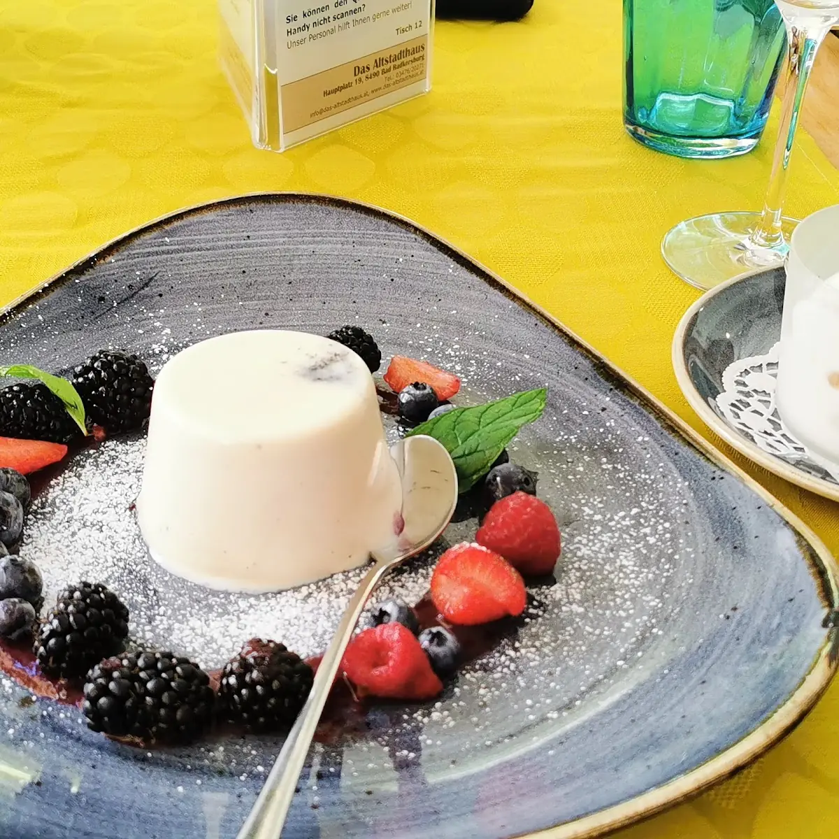 Panna Cotta Mit Beeren