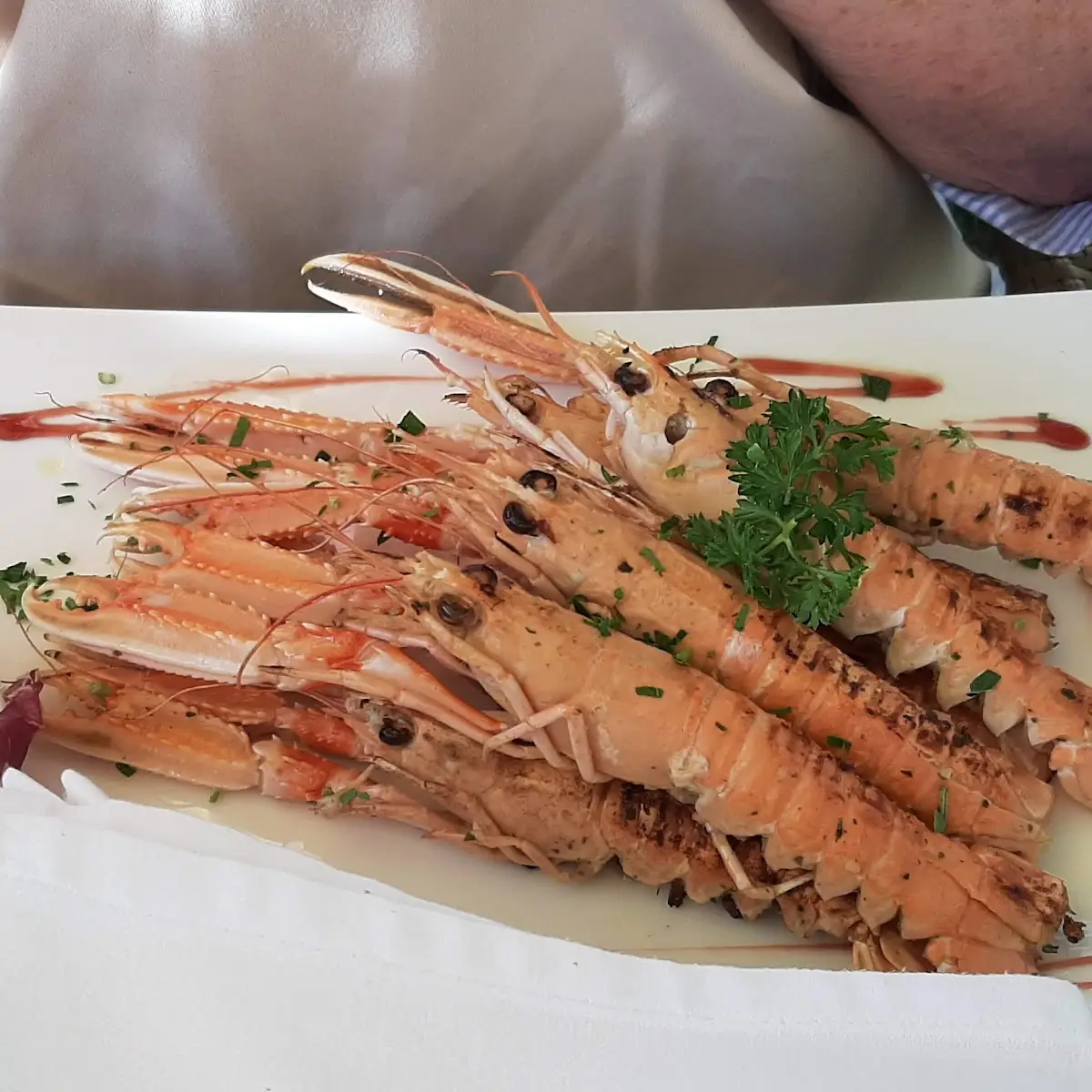 Scampi Vom Grill