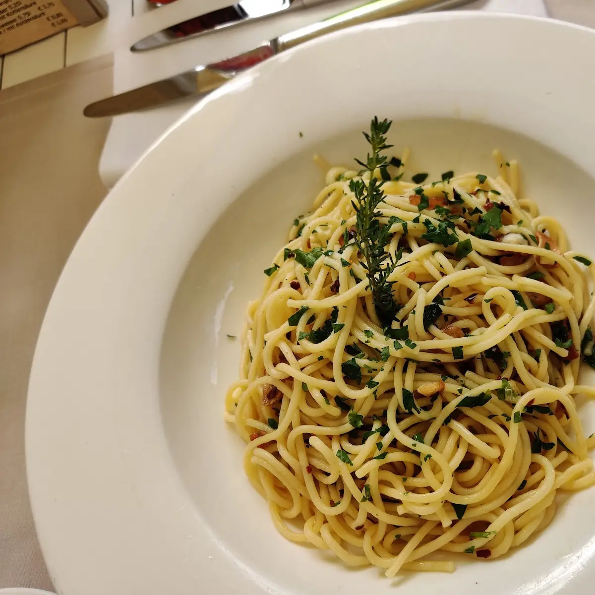 Spaghetti Aglio Olio