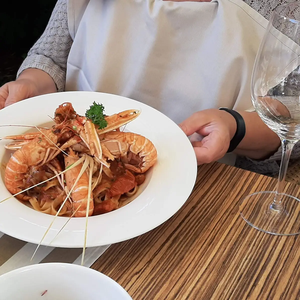 Spaghetti Mit Scampi