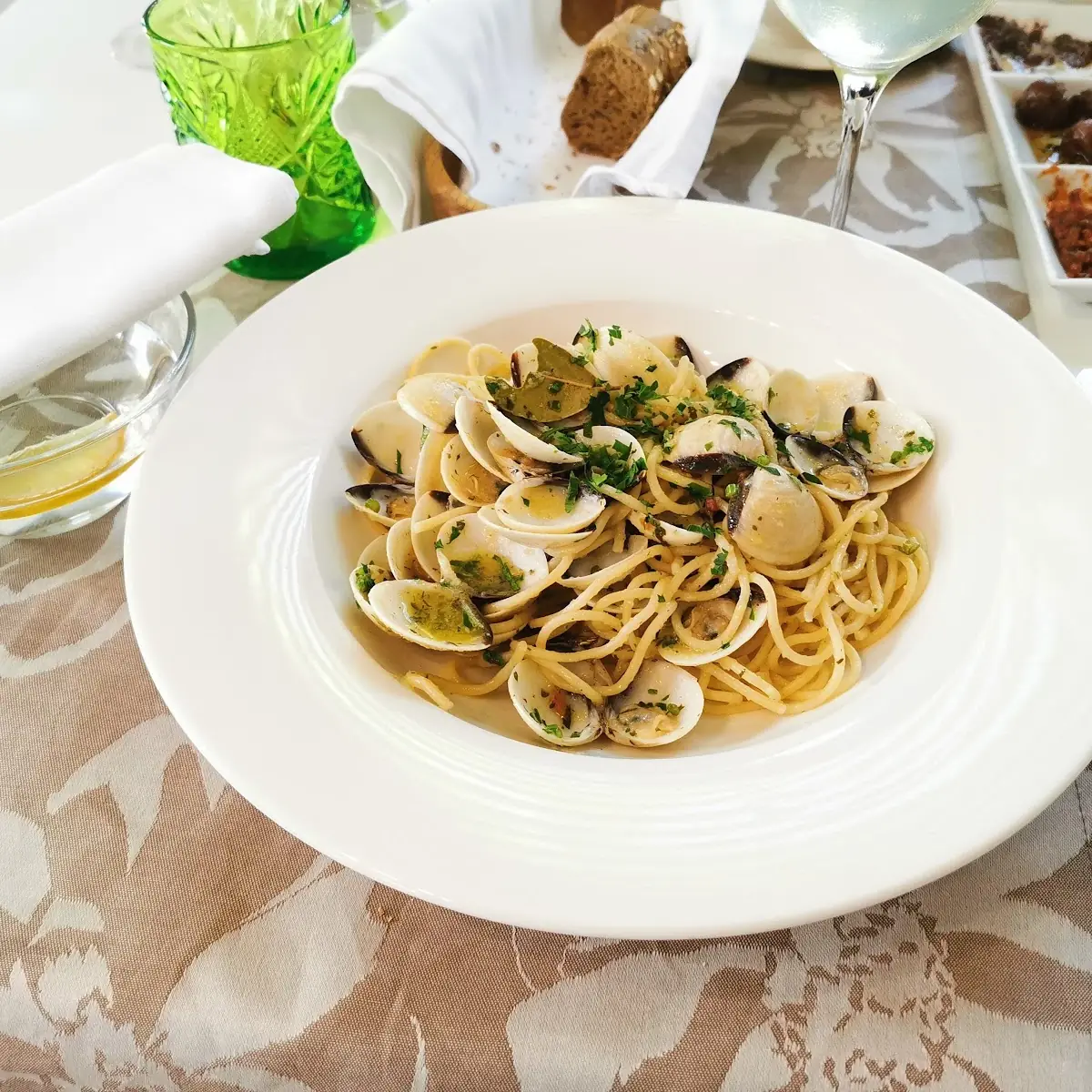 Spaghetti Mit Venusmuscheln