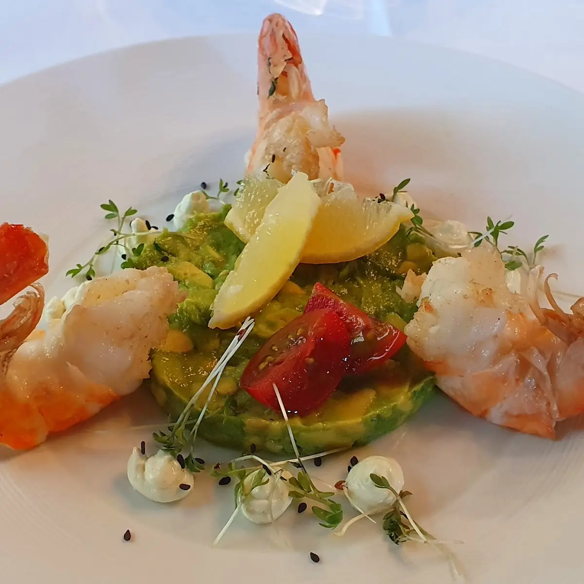 Chili Garnelen Mit Avocado Tatar