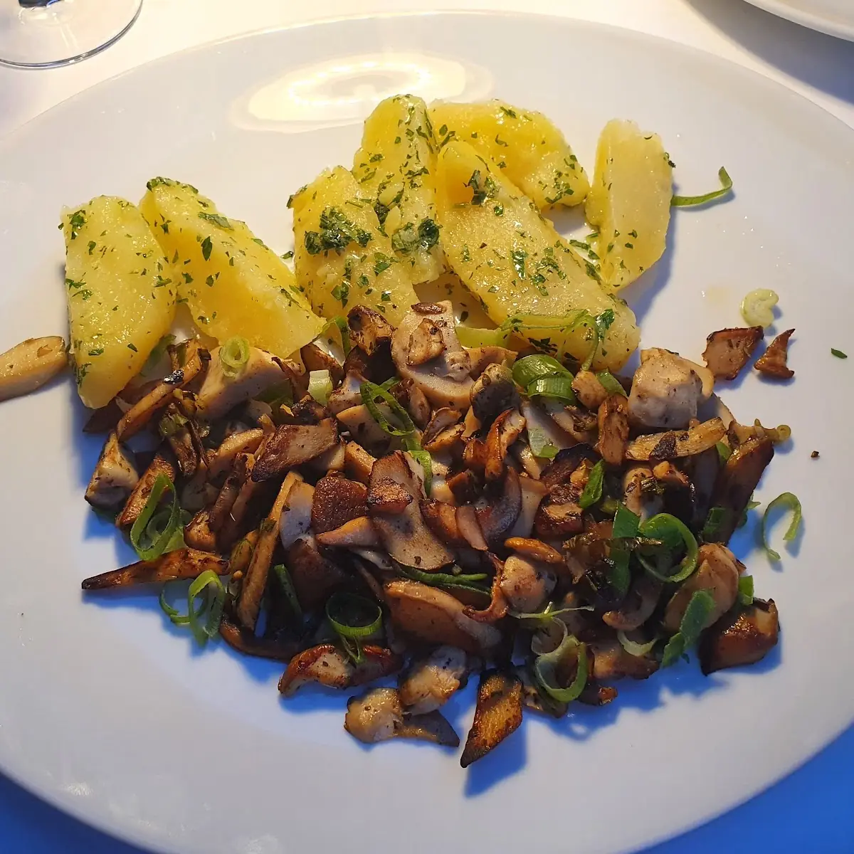 Sautierte Steinpilze