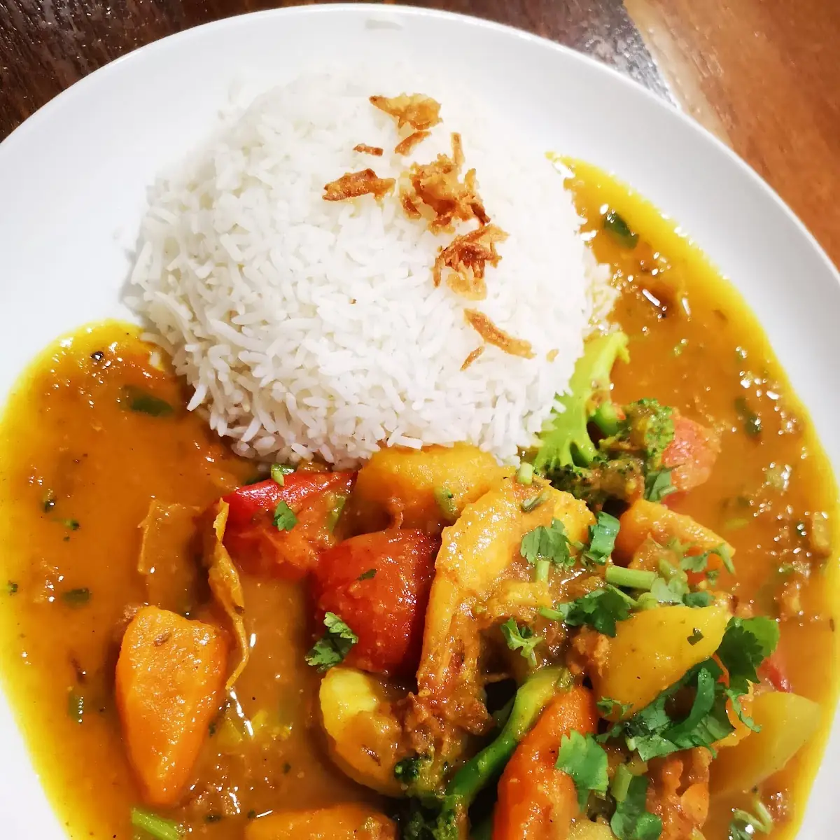 Garnelencurry
