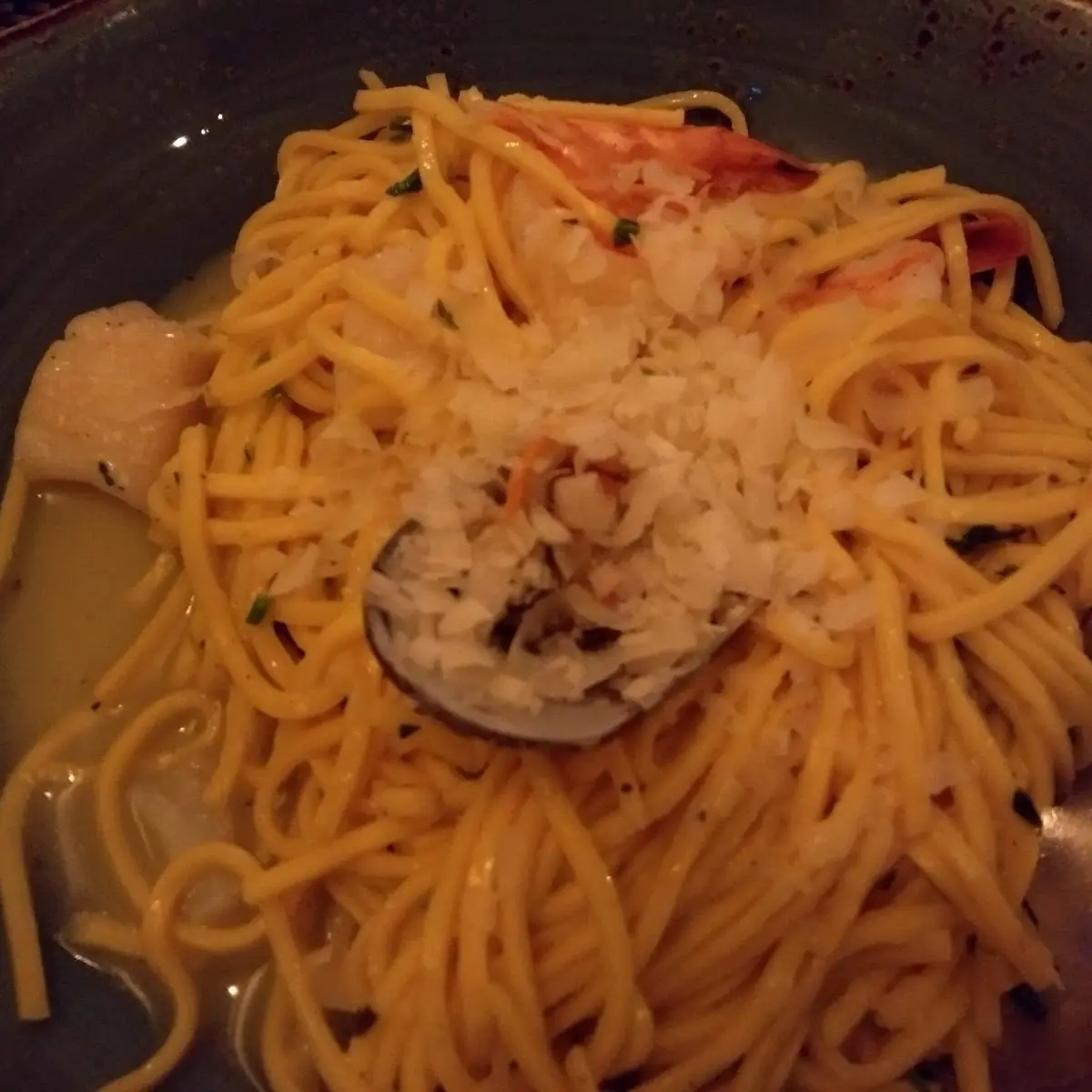 Linguine Mit Meeresfrüchten