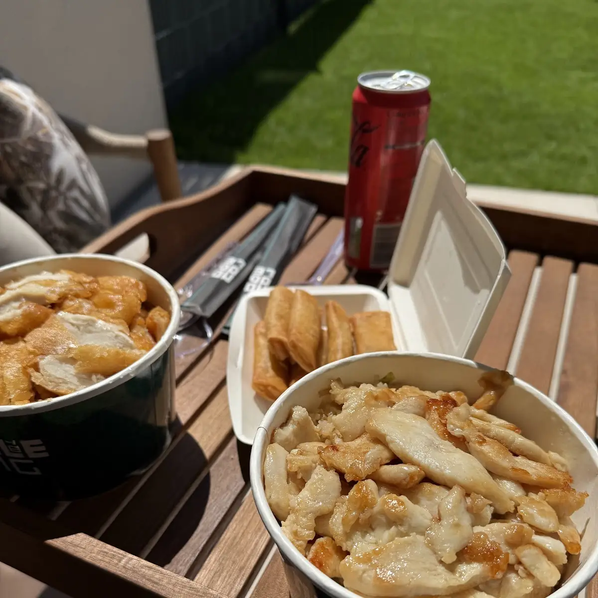 Gegrilltes Huhn Mit Eierreis