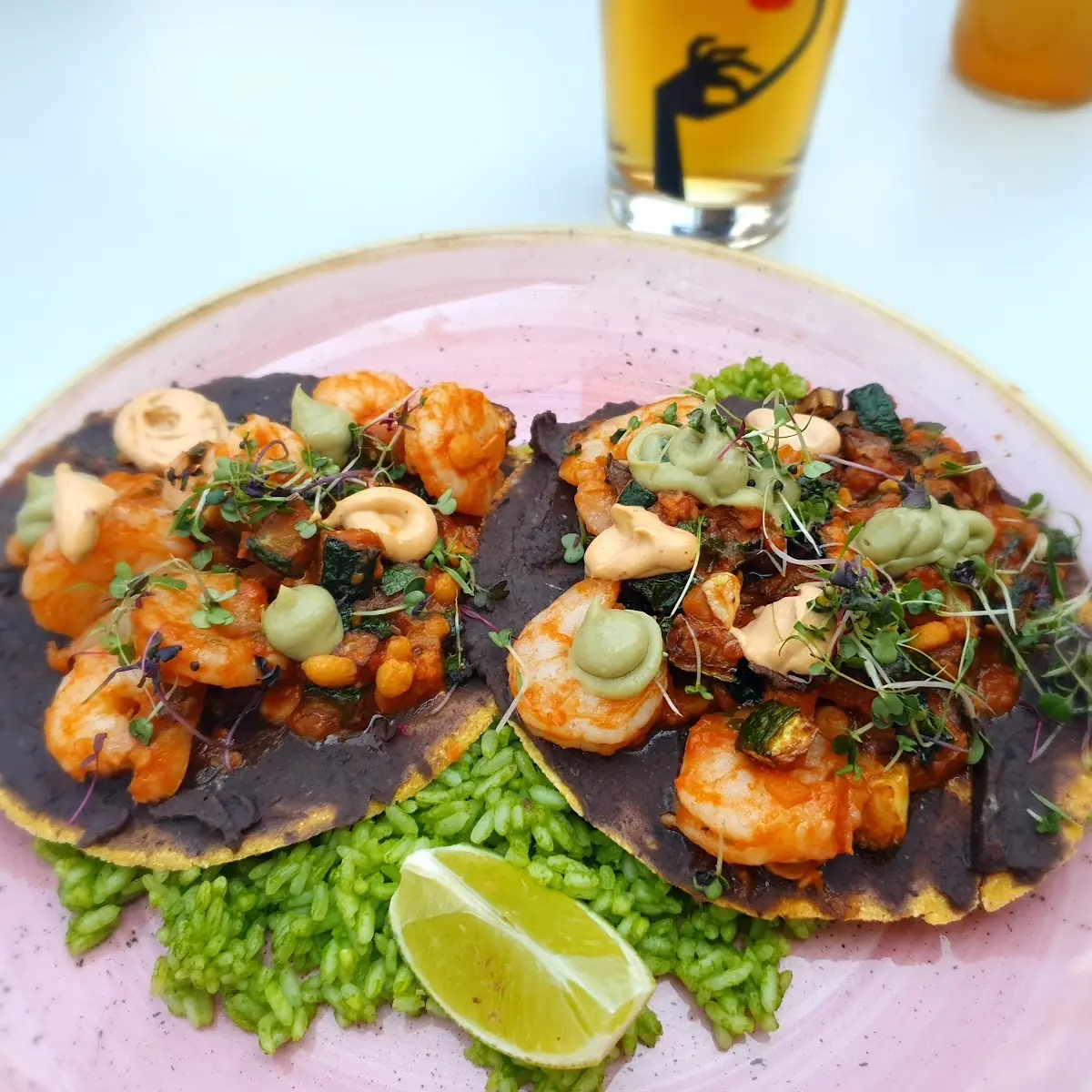 Tostadas De Camaron