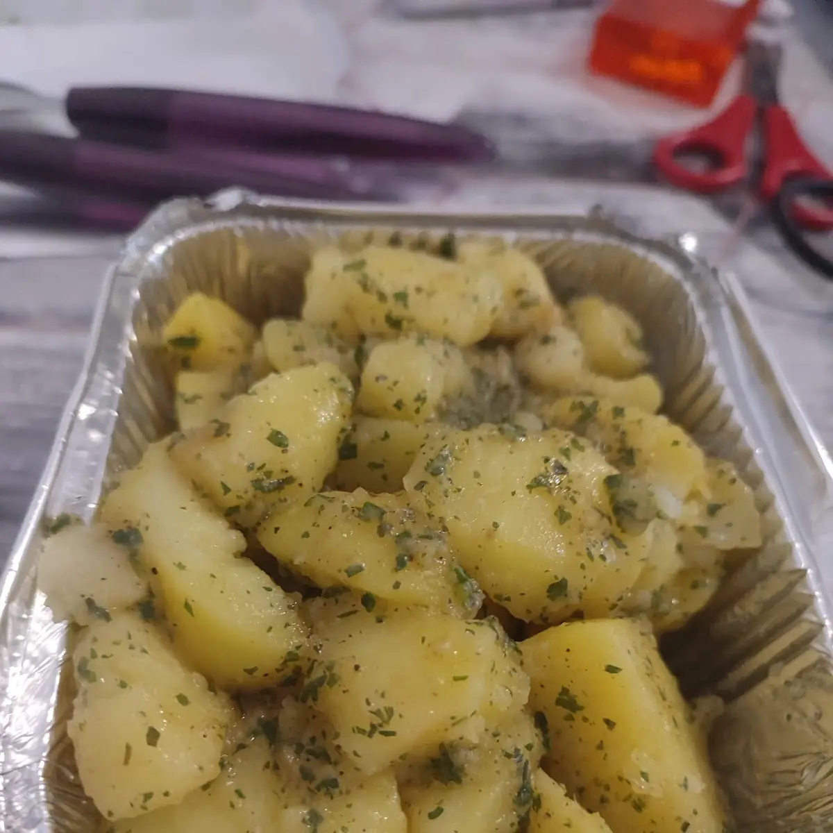 Petersilkartoffeln