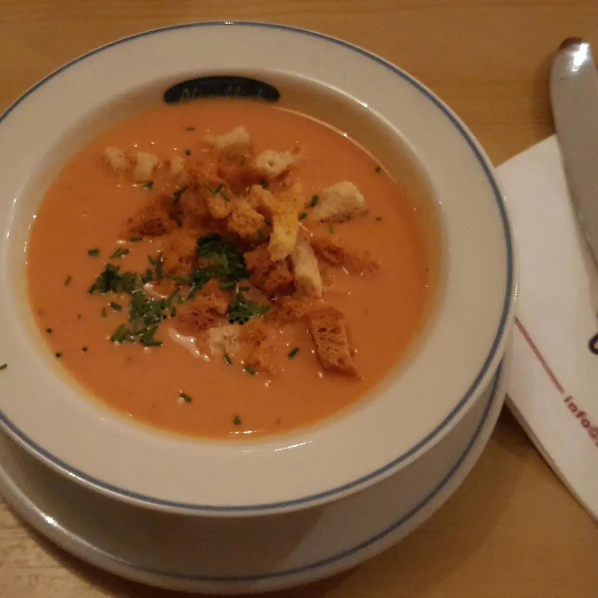 Tomatencremesuppe