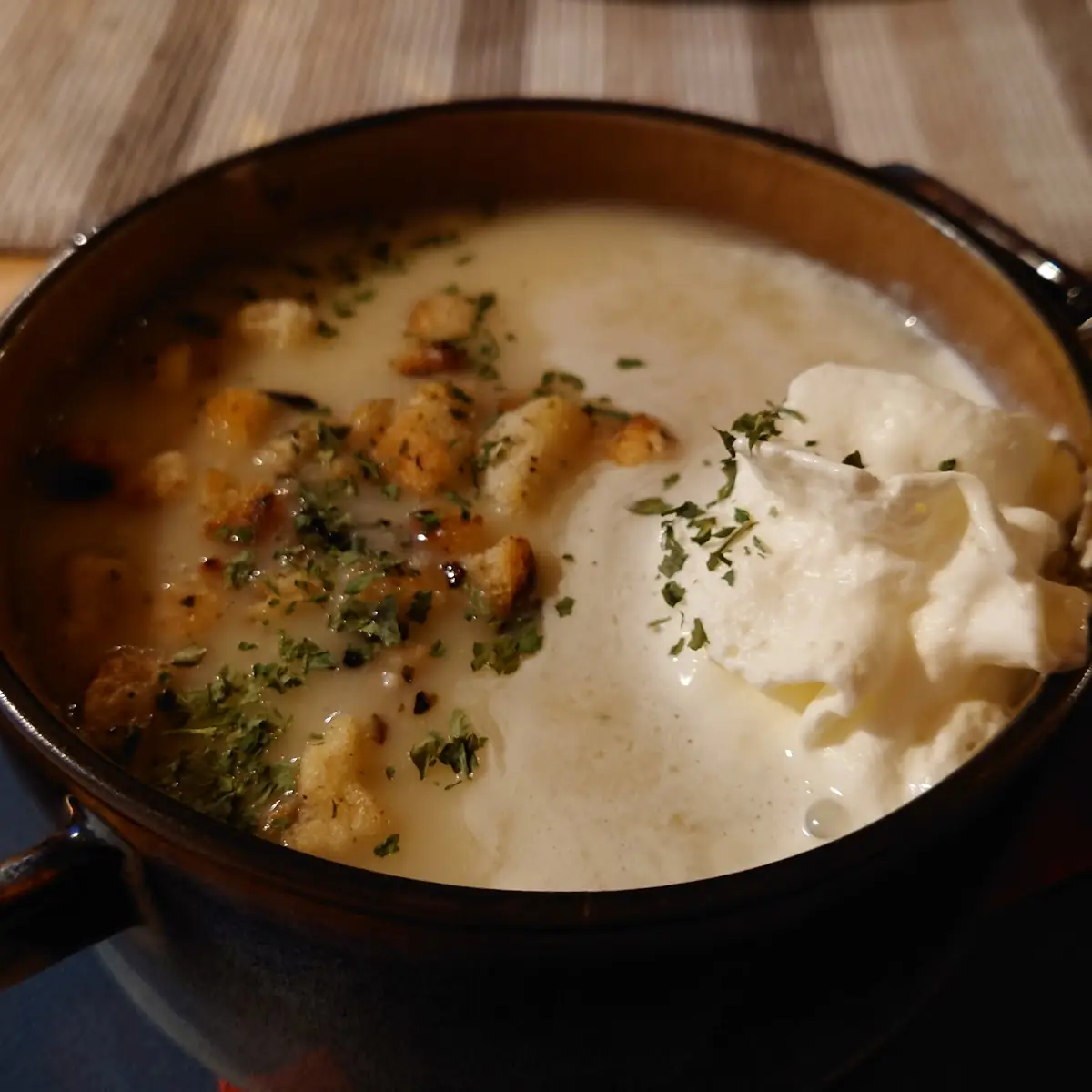 Garlic Creme Soup