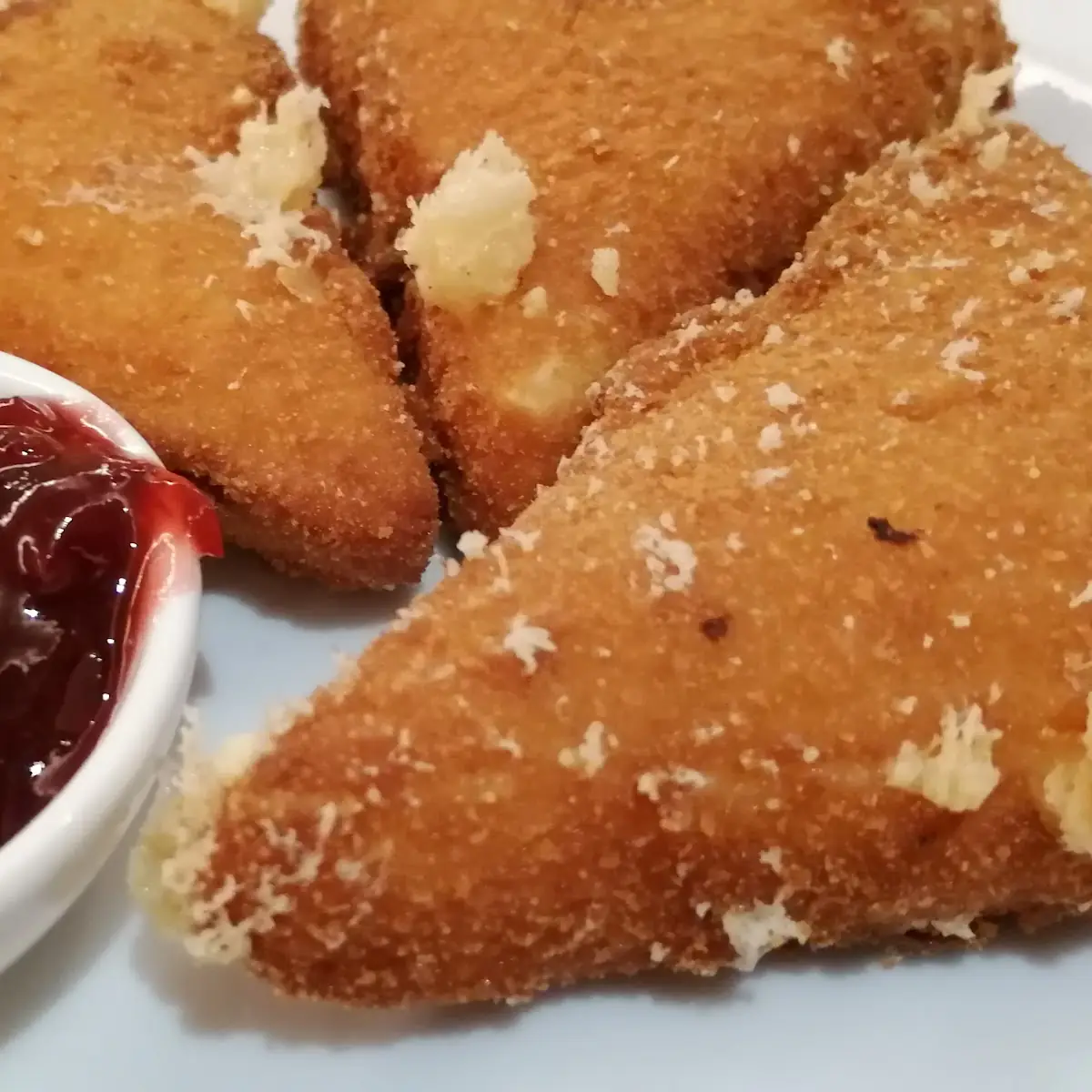 Gebackener Emmentaler