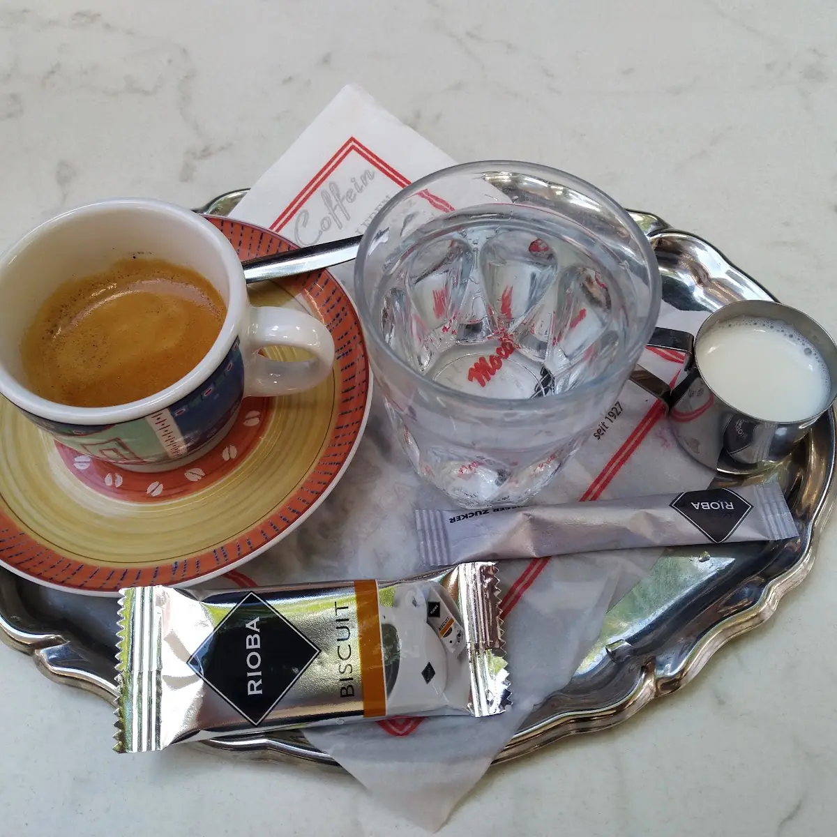 Espresso S Mlékem