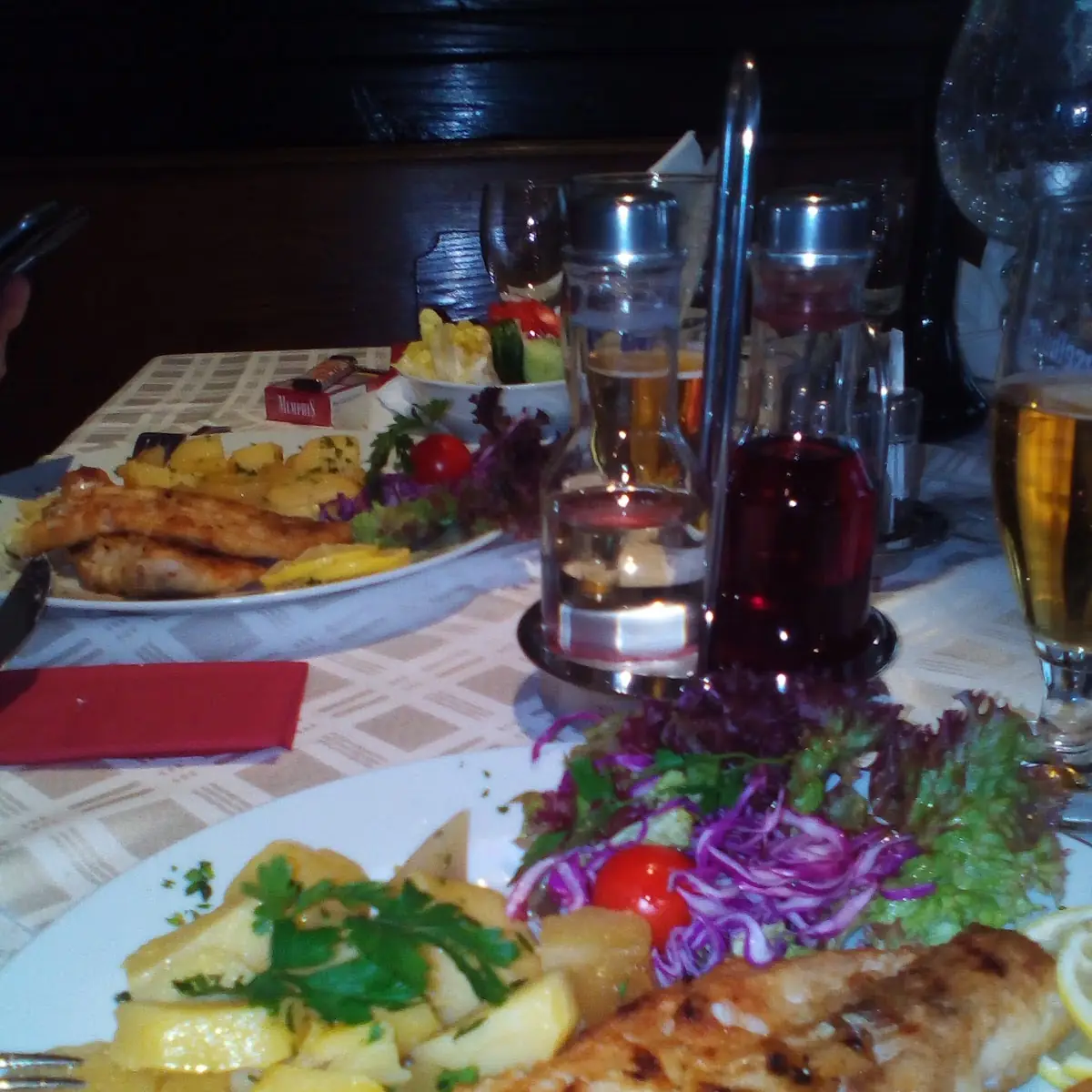 Gegrilltes Zanderfilet