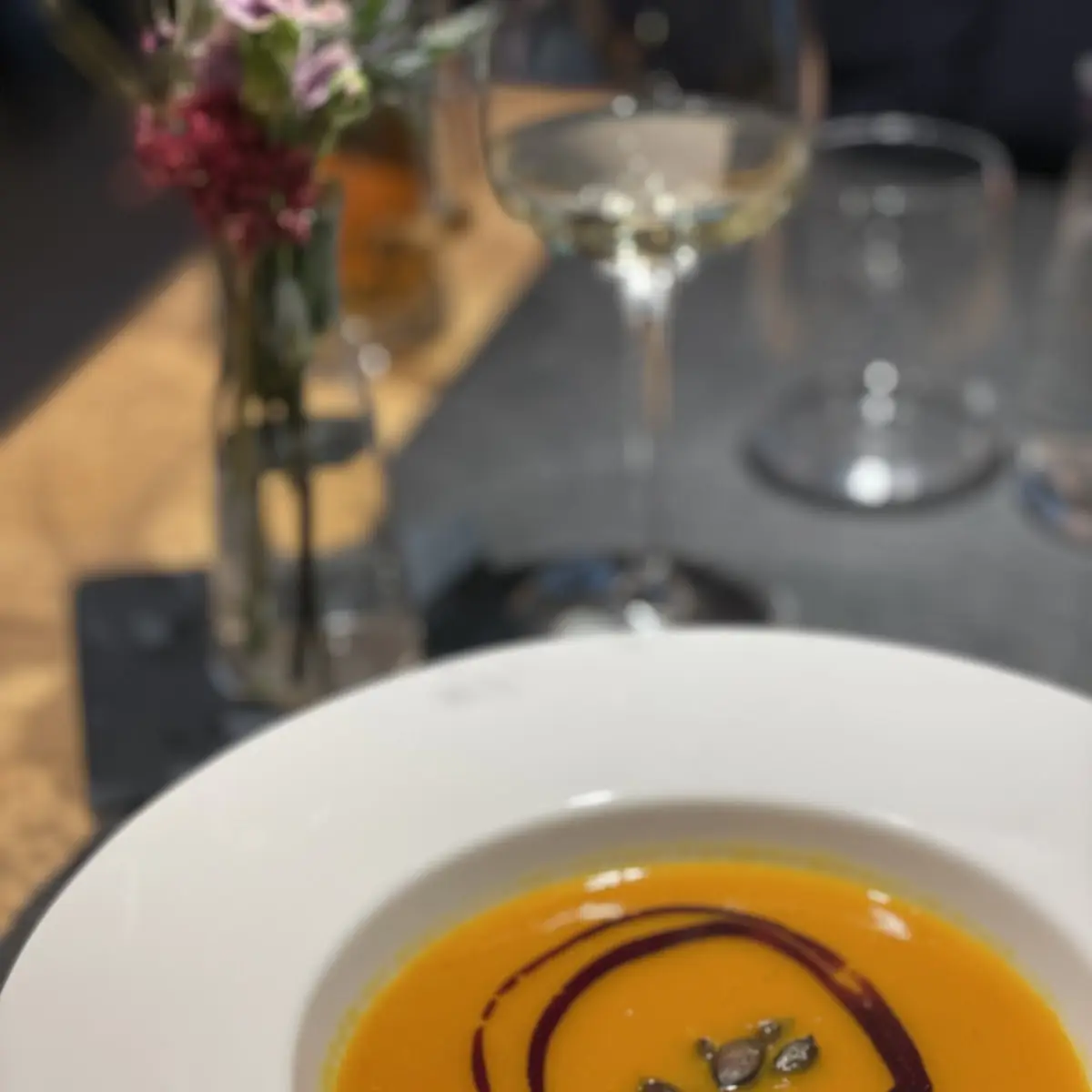 Fruchtige Kürbiscremesuppe