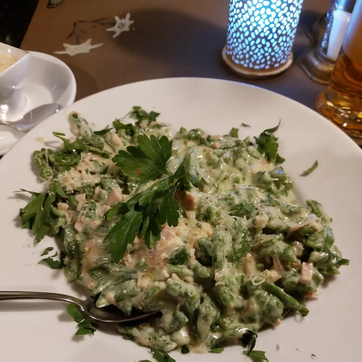 Spinatspätzle