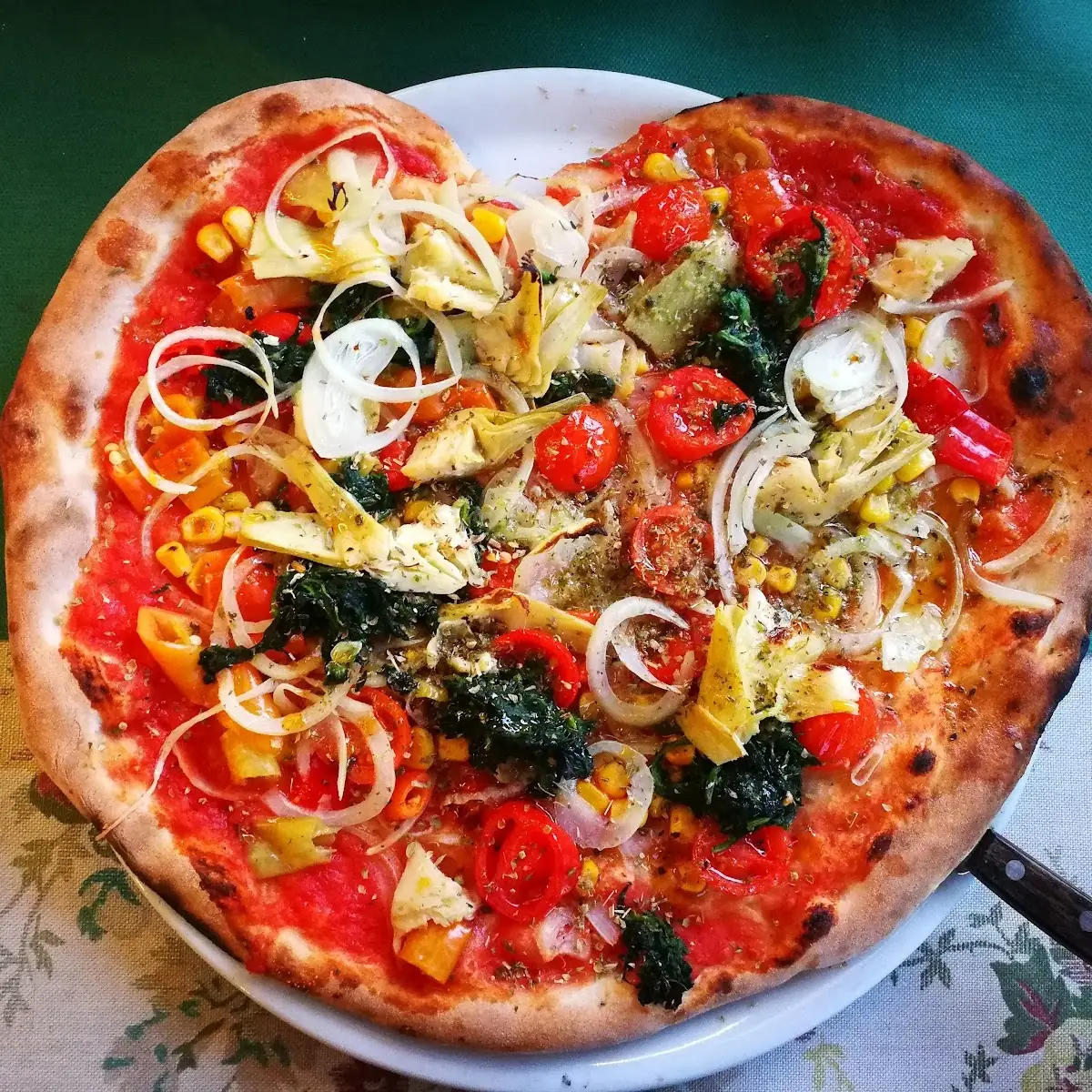 Vegane Pizza