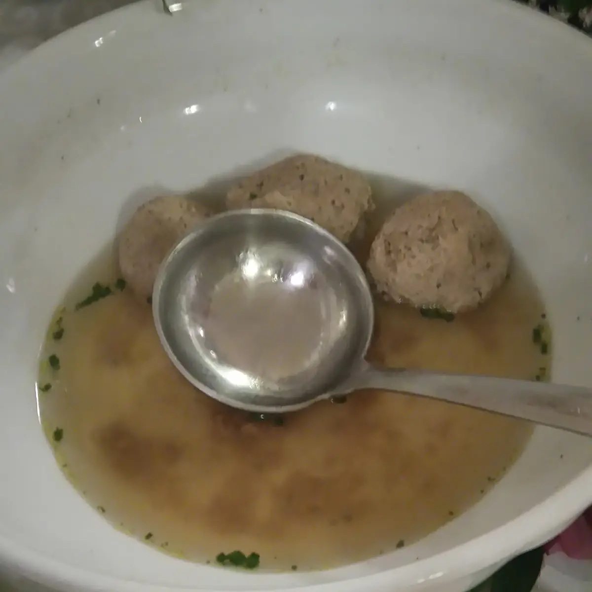 Leberknoedelsuppe