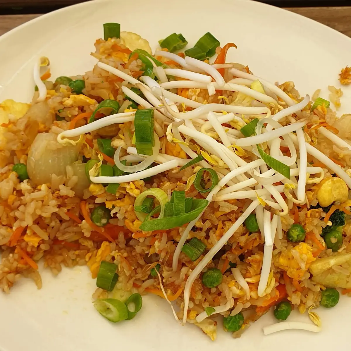 Fried Rice Mit Gemüse