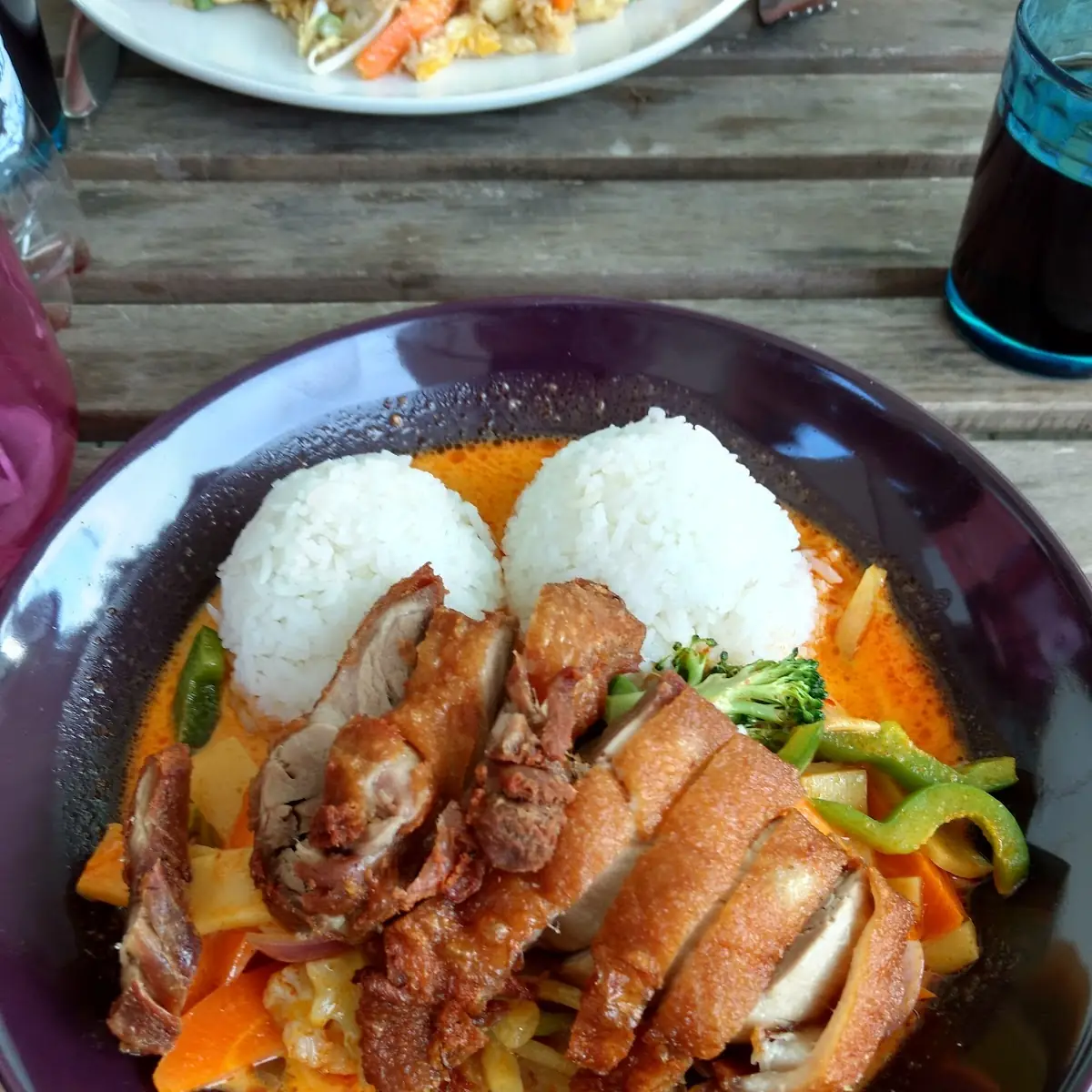 Red Curry Mit Knuspriger Ente