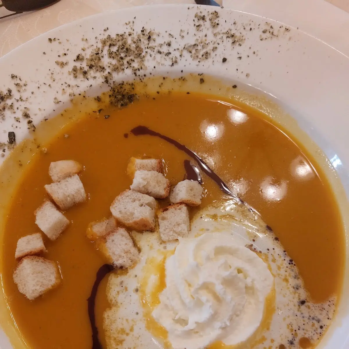 Kürbiscremesuppe