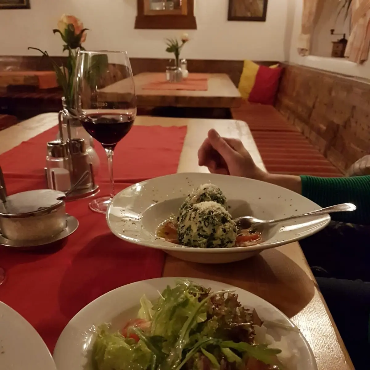 Spinatknödel