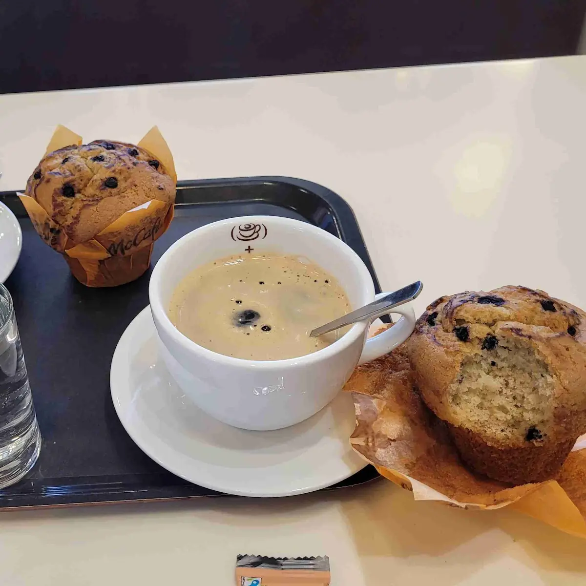 Blaubeermuffin