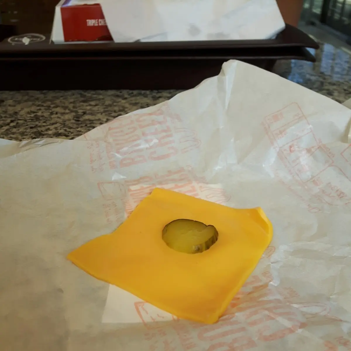 Cheeseburger Ohne Alles