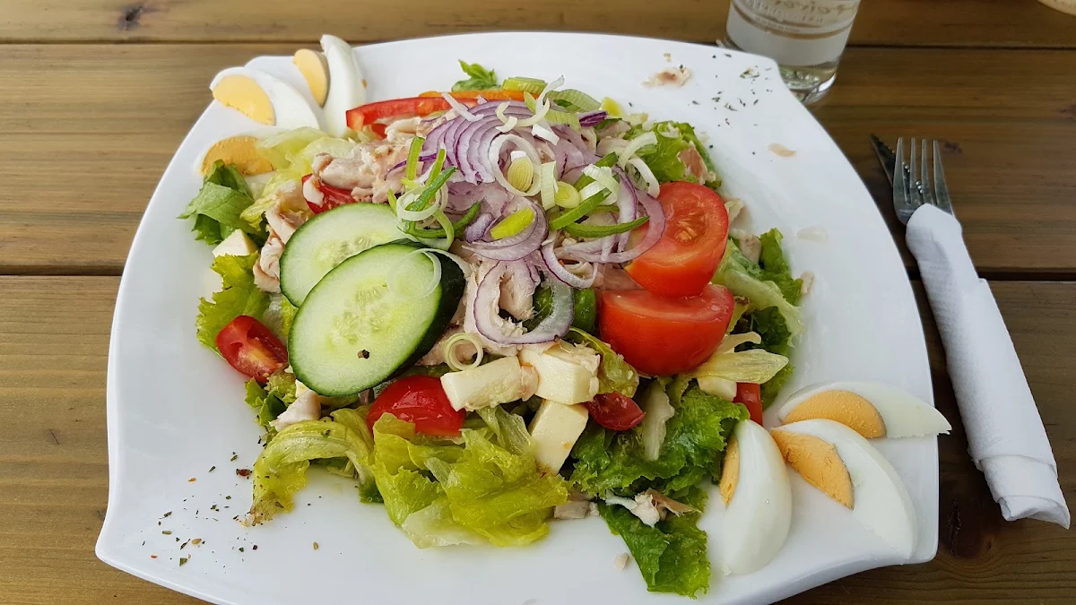 Salat Mit Räucherforelle