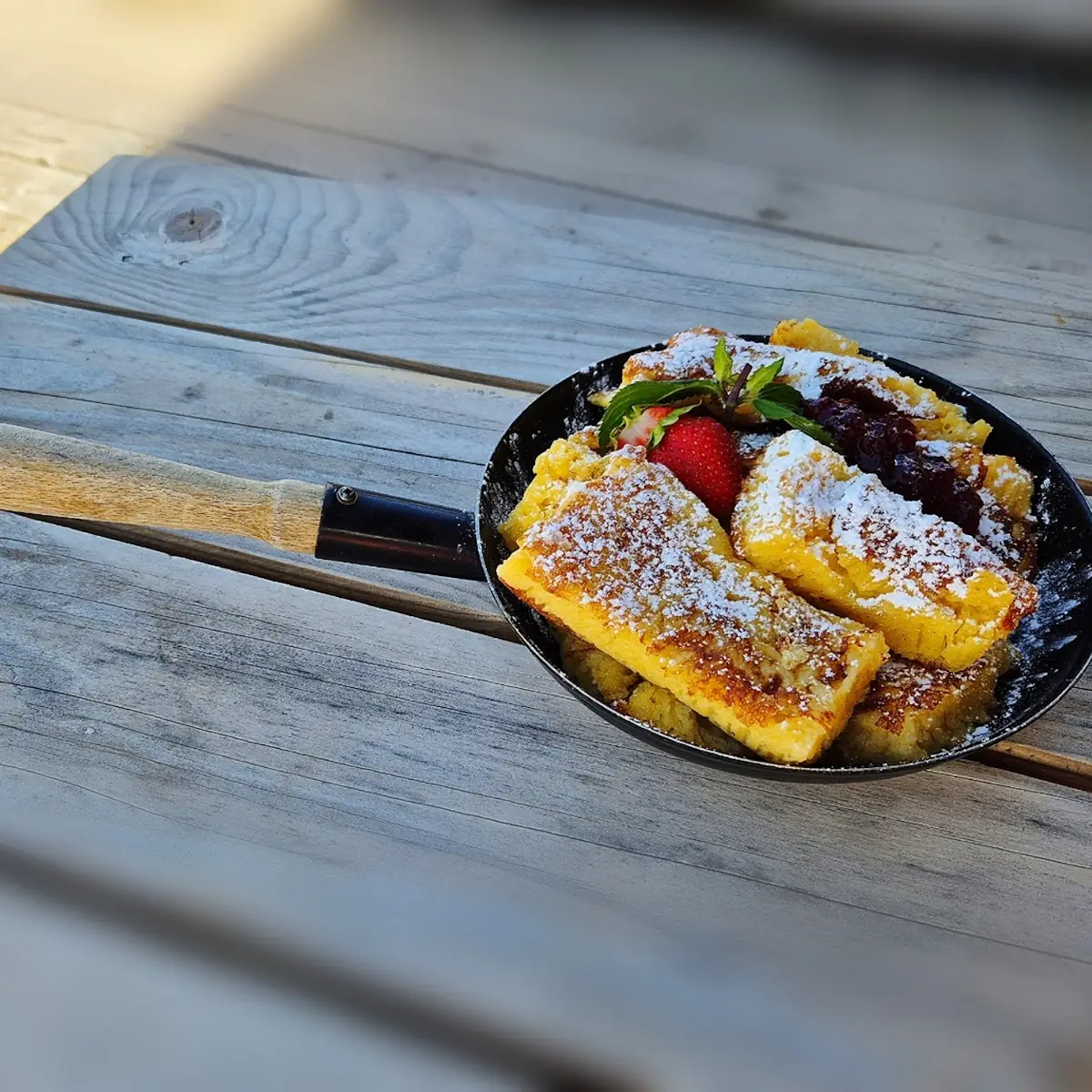 Kaiserschmarren Mit Apfelmus