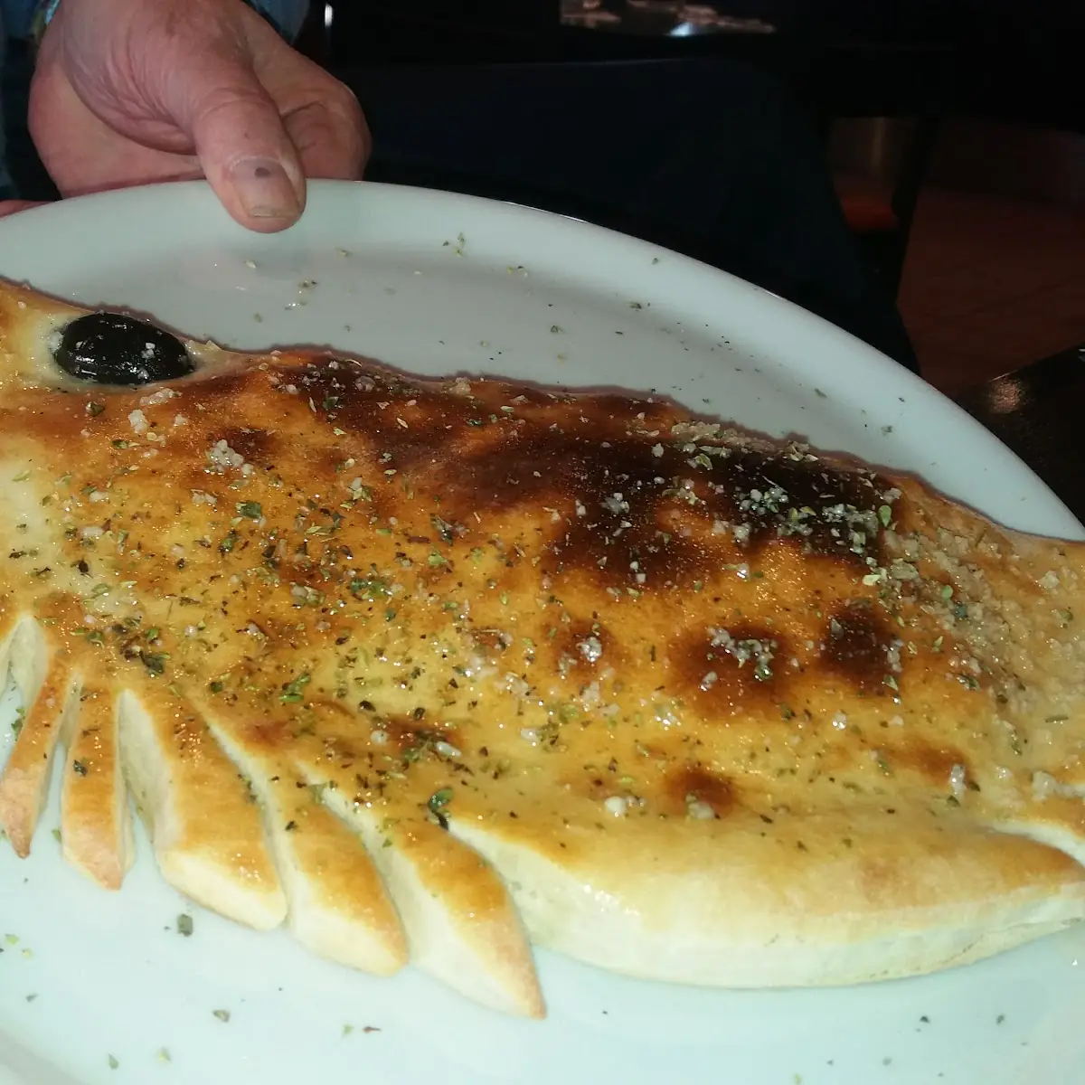Pizza Calzone Geklappt