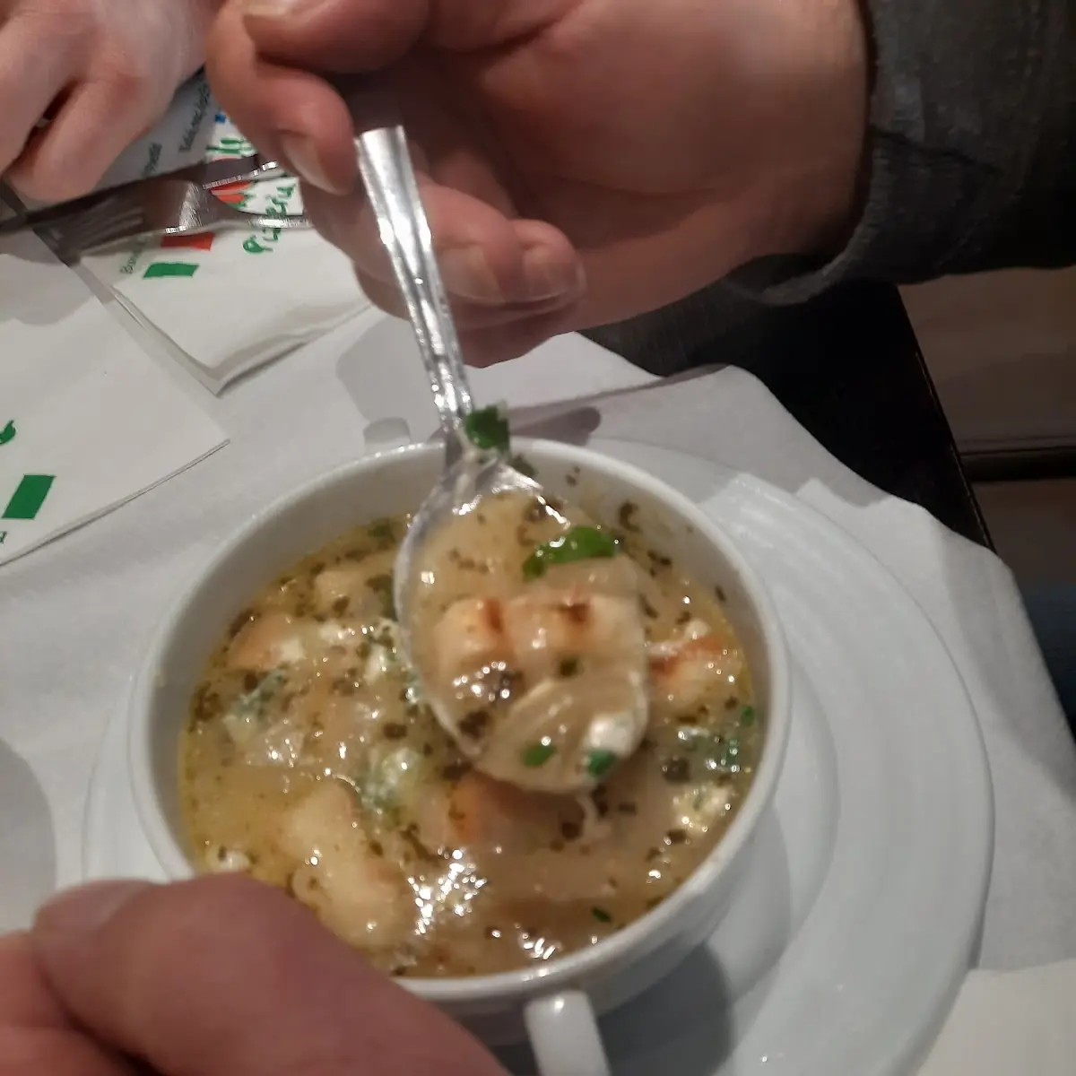 Zwiebelsuppe