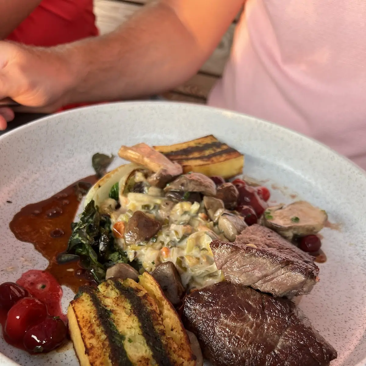 Saddle of Bull & Slice of Polenta