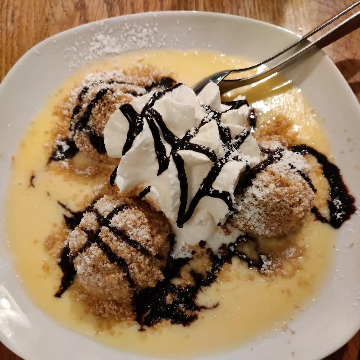 Nussnougat Knödel