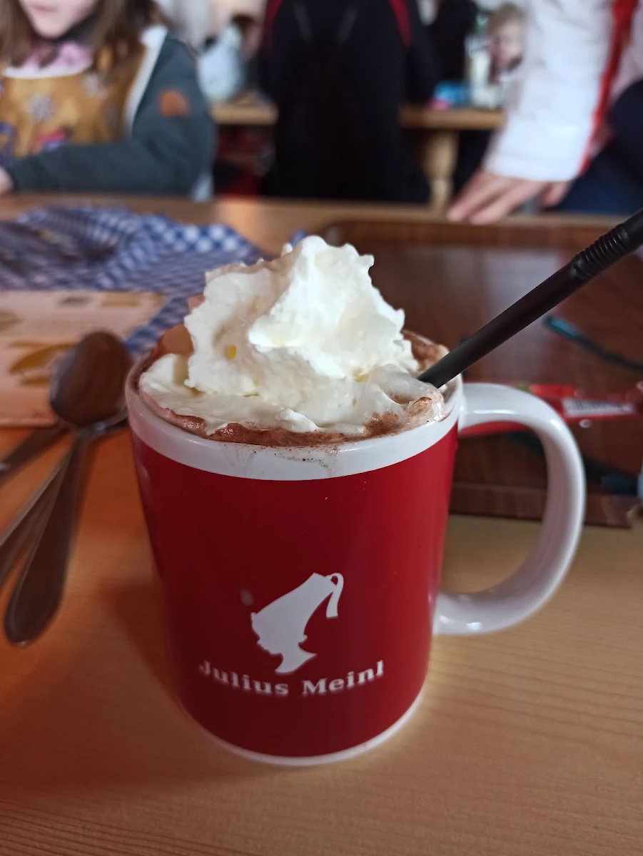 Heiße Schokolade Mit Sahne