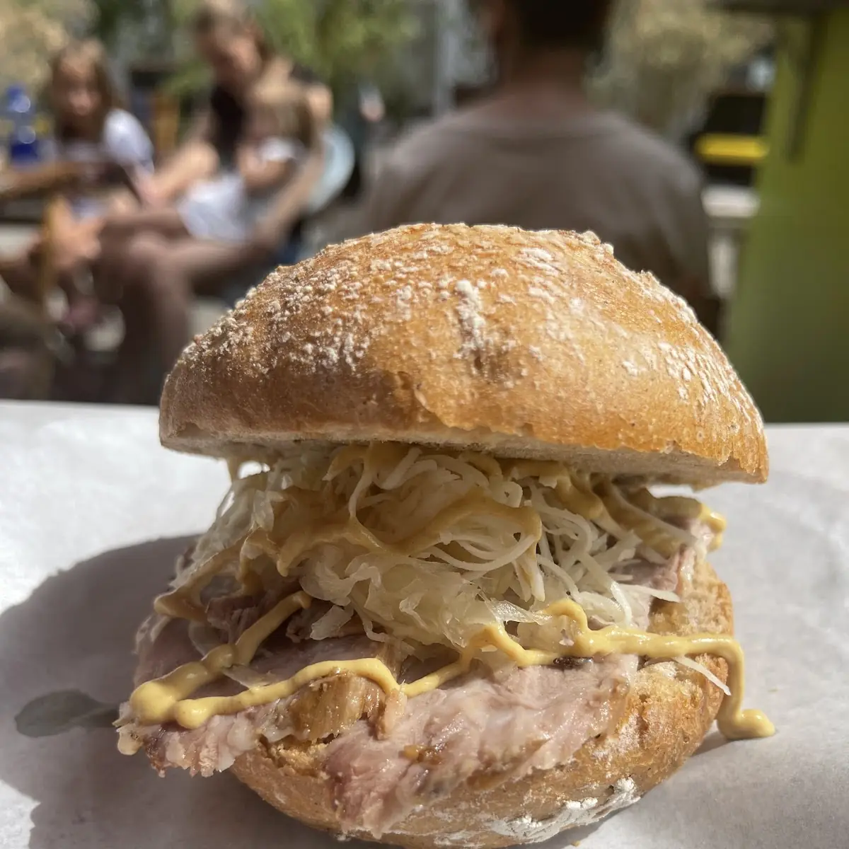 Schweinebraten Burger
