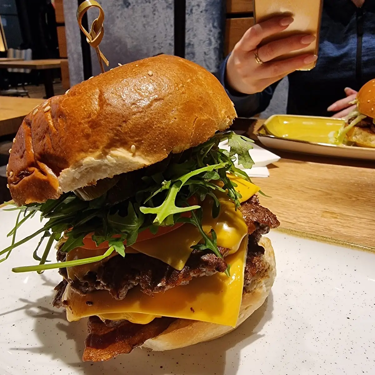 Individueller Hamburger