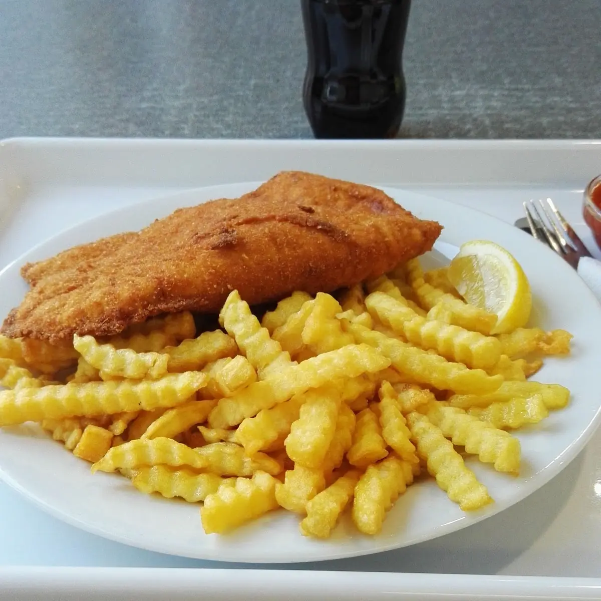 Cordon Bleu Mit Pommes Frites