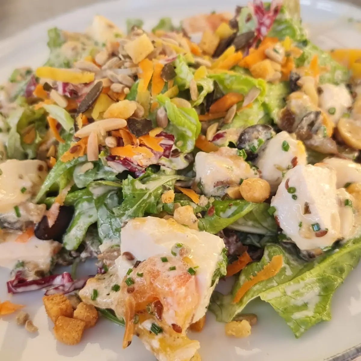 Salat Ala Schmiede Mit Ziegenkäse