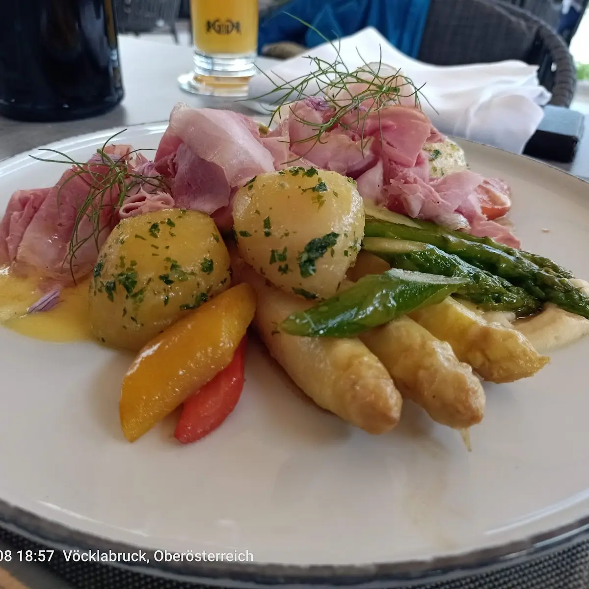 Spargelgericht
